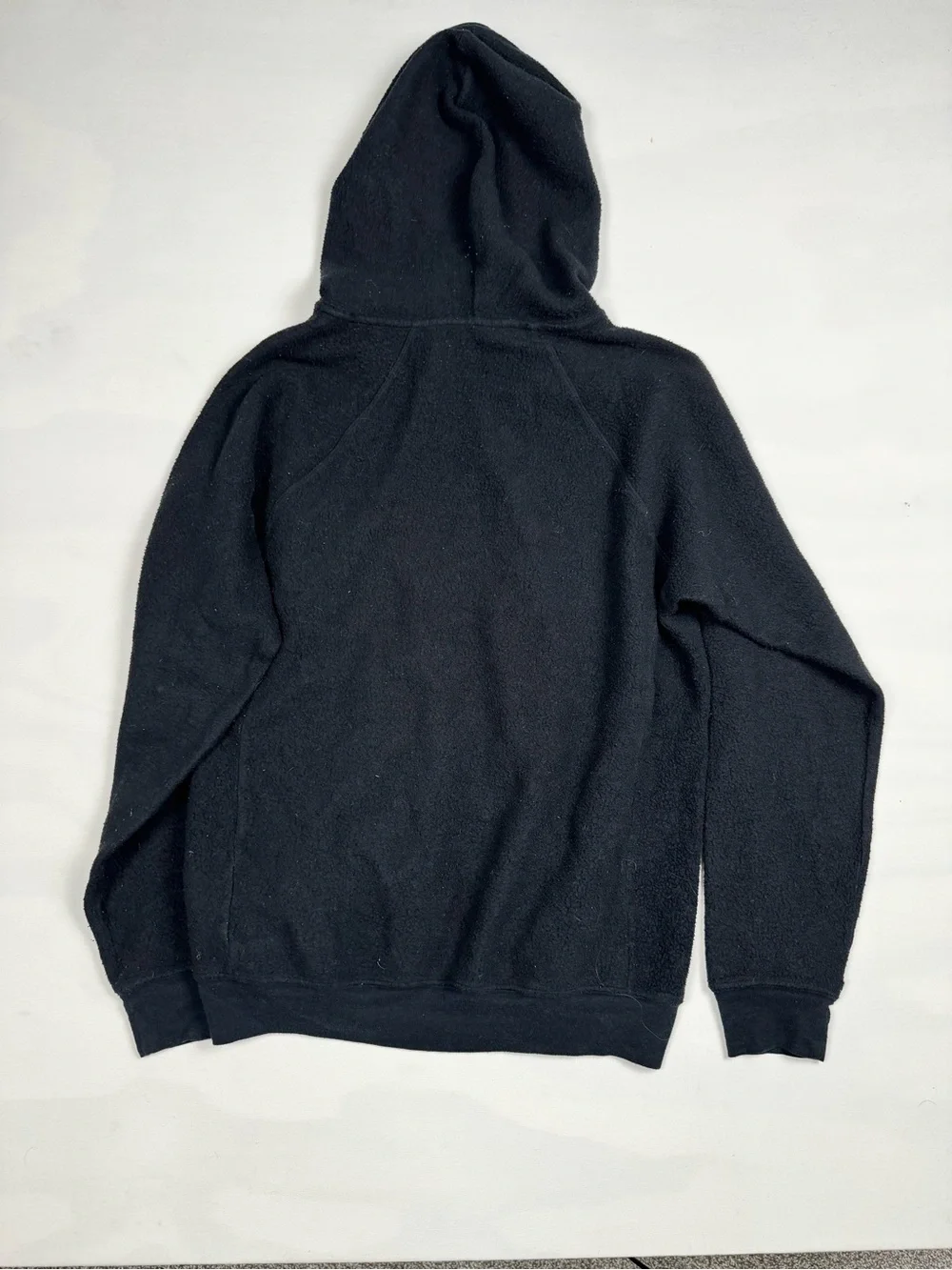 ALO Yoga Fleece Hooded Pullover Sweater Black Women's M